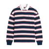 Tommy Jeans Womens/Ladies Striped Relaxed Fit Rugby Sweatshirt