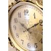 Victorian Palace Pendulum Wall Clock, Monte Carlo, with Continuous Second Hand: Int-ak-ls-h500gny
