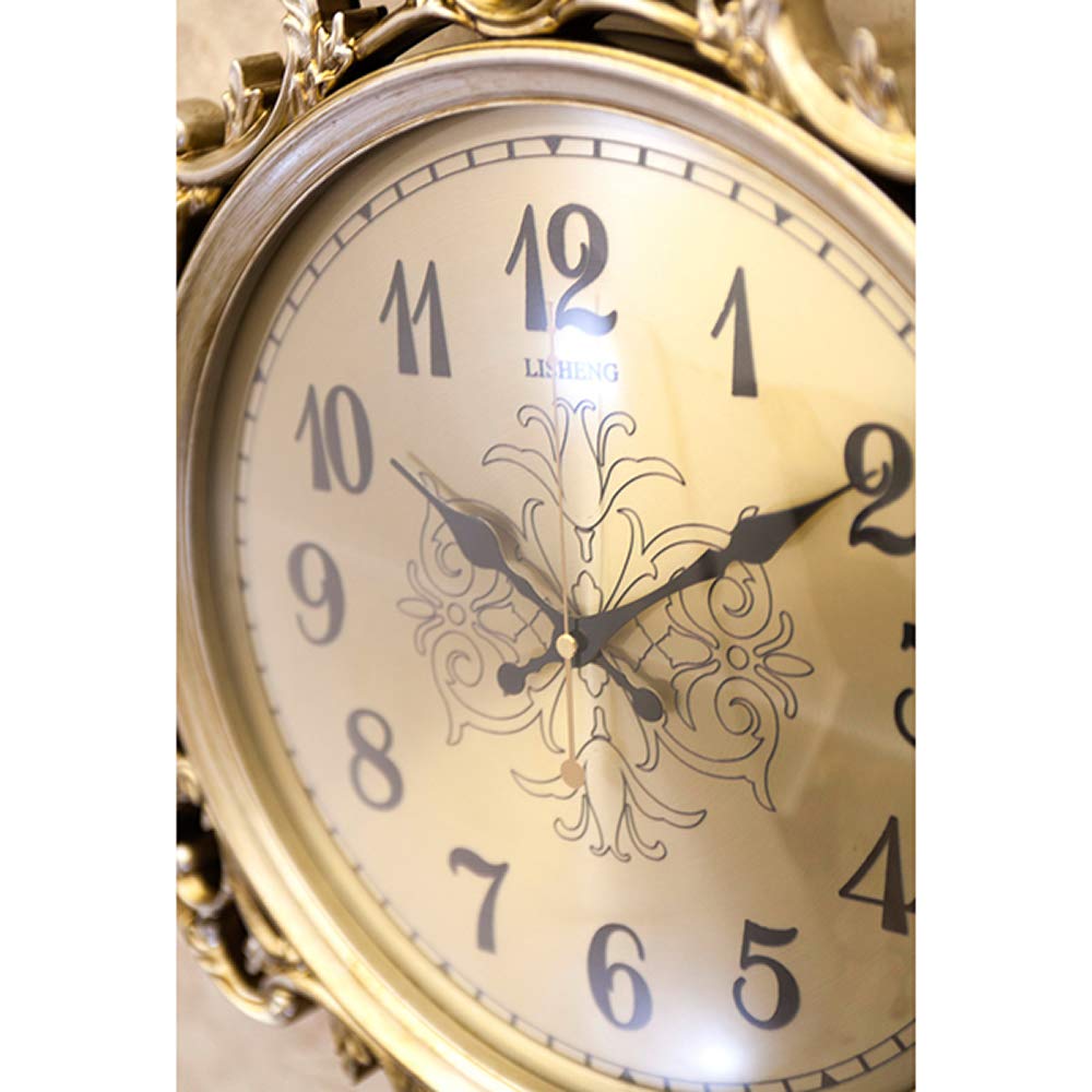 Victorian Palace Pendulum Wall Clock, Monte Carlo, with Continuous Second Hand: Int-ak-ls-h500gny