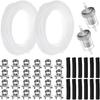 2 Set 5M Fuel Line Kit With Filter And Hose Clip For Heaters Tank Diesel Accessories Diesel Heater Fuel Line Kit