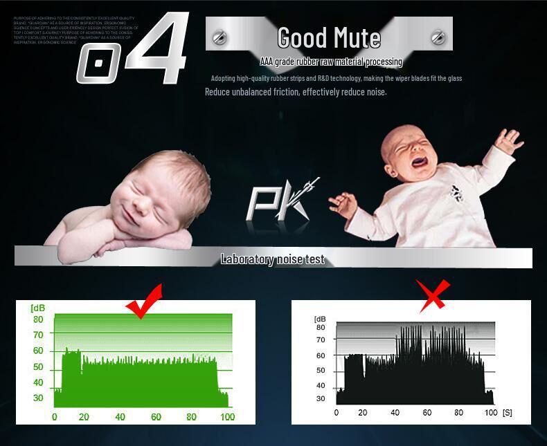 Anwendbar Volvo XC60 (2018-heute) Spezial-Regenwischerblatt