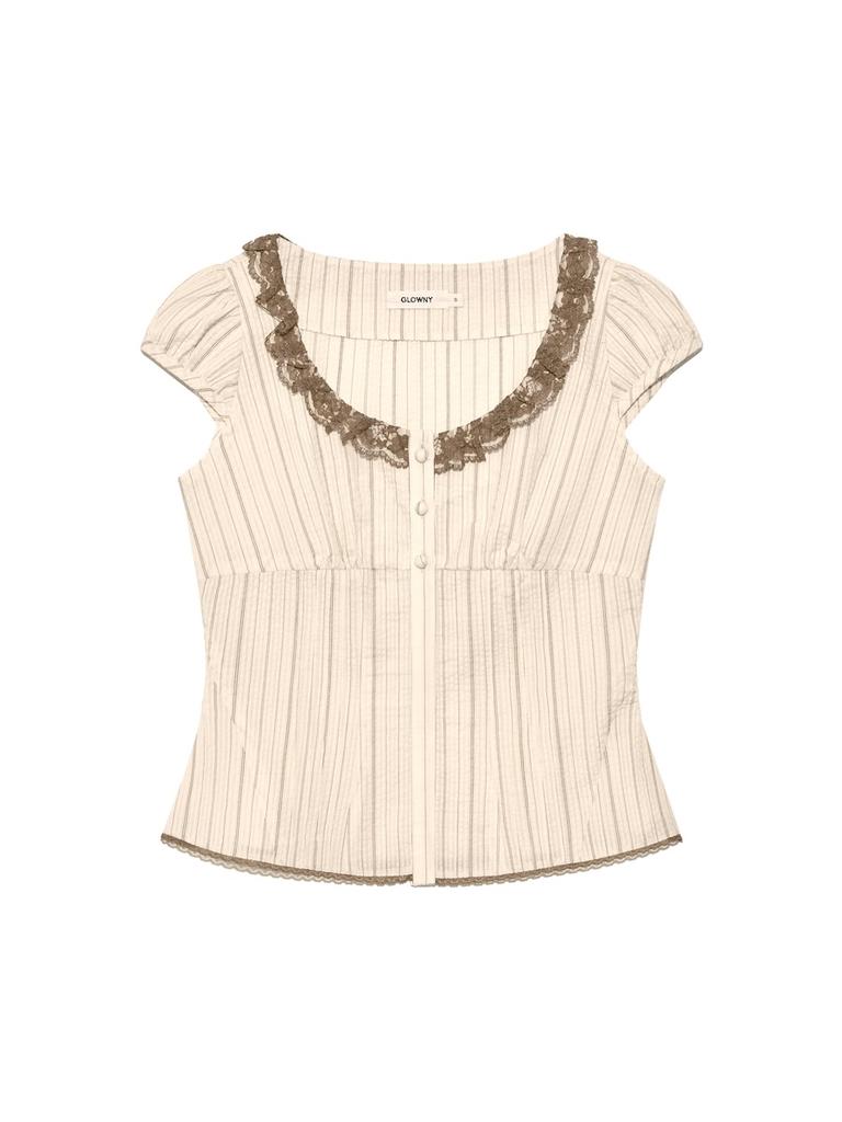 GLOWNY Sugar Puff Blouse (2 Colors)