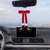 Christmas Elf Legs Hanging Ornaments Decorative Adorable Creative Car Pendant for Fireplace Cafe Holiday Vehicle Fireplace