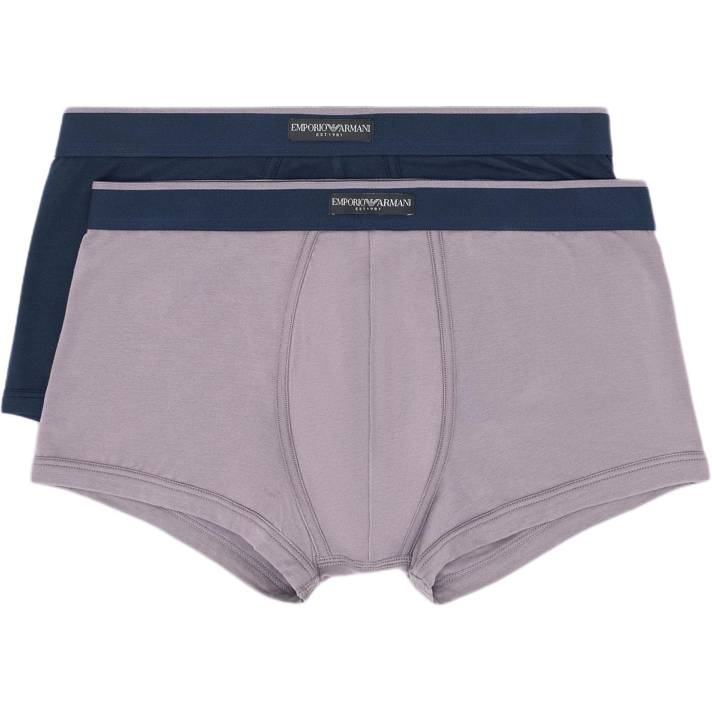 

Emporio Armani Однотонные эластичные трусы с логотипом Мужские трусы EM000254-AF10777-MB087 M