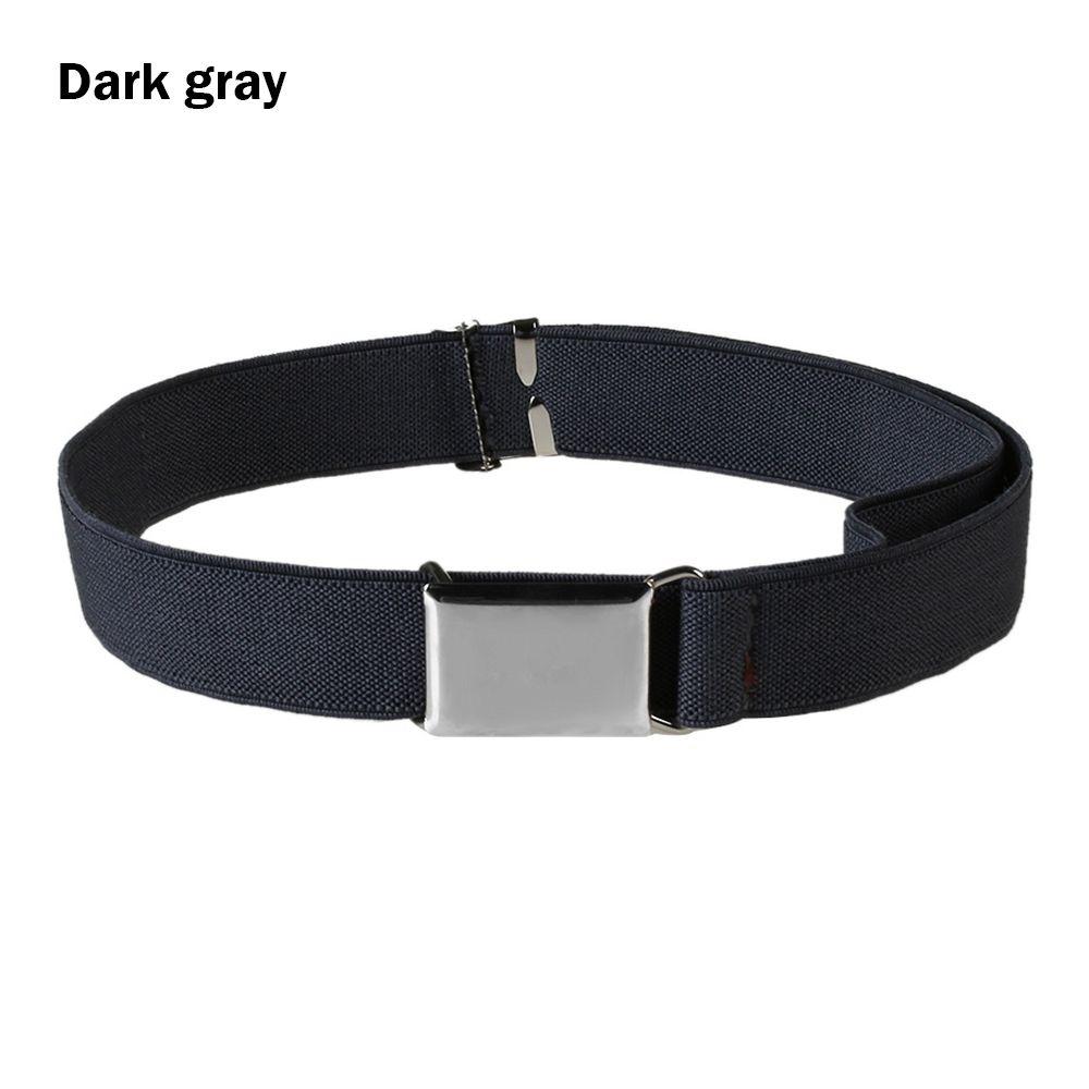 Gift Pants Strap Solid Color Boys Girls Alloy Buckle Waistband Kids Canvas Belt Adjustable