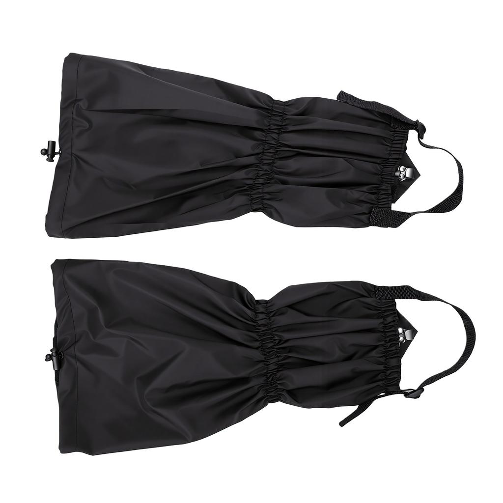 Outdoor Zippered Leg Covers with Storage Bag Rainproof Breathable Durable for Hiking Snowshoeing Camping Fishing