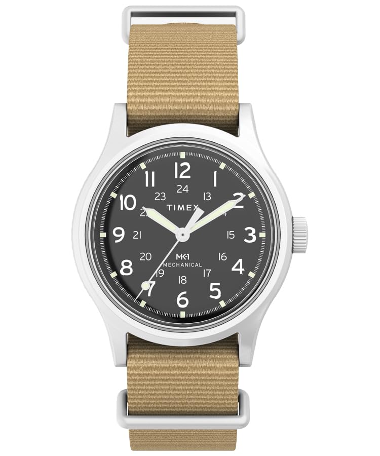 

TIMEX MK1 Watch TW2Y07900 TW2Y12000 Military Watch Sand Hand-Wound бежевий