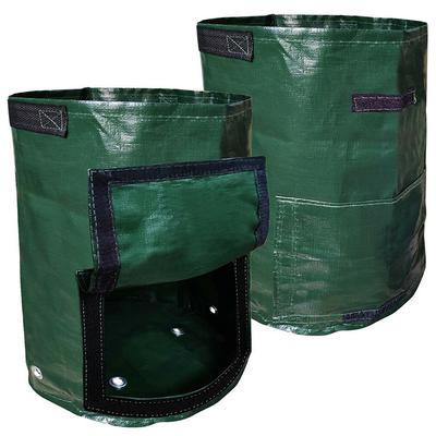 3/5/7/10 Gallon Planting Potato Grow Bags Waterproof Pe Garden Vegetable Planter