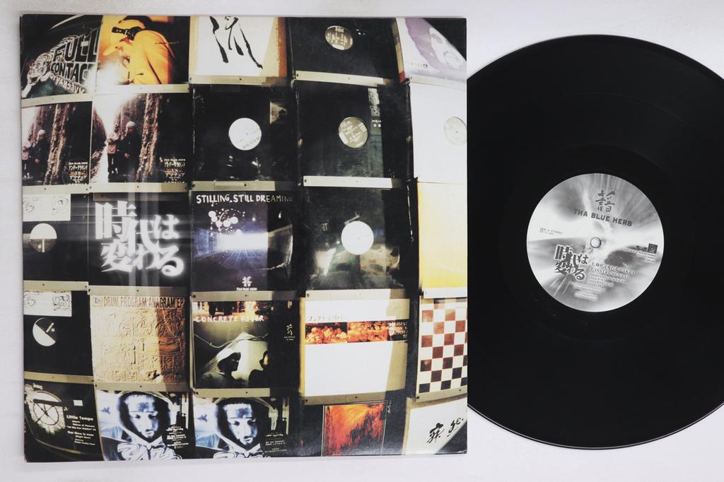 12inch Record THA BLUE HERB  Jidai Ha Kawaru TBHR008 BLUE HERB 2000 Japan Japanese Club Dance Used