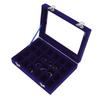24 Grid Earring Storage Box Fashion Jewelry Display Tray with Transparent Lid for Stud Earrings