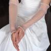 Wedding Pearls Gloves Wedding Gloves Party Supply Bridal Gloves for Concert Fingerless White Gloves