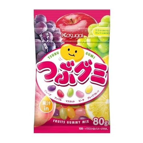 Kasugai Seika Tsubu Gummy 80g6 bags