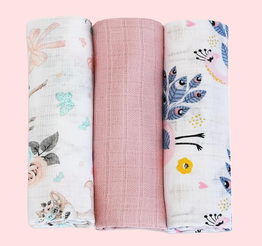 Cloth Diapers 3 Pieces (set Y)