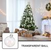 12Pcs Shimmering Iridescent Ball Christmas Decoration Xmas Tree Ornament Hanging Party Decor Festive Holiday Ornament Set