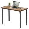 CubiCubi Study Easy To Computer PC Desk for Living for Width 60cm X Depth Brown Desk, Desk, Assemble, Sturdy, Desk, Alone, Children, 40cm,