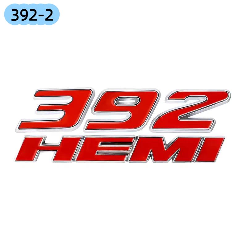 3D Metall 345 392 HEMI Emblem Dekor Aufkleber Für D-odg-e Ram 1500 C-aliber Nitro C-aravan A-venger Dart C-hallenger Zubehör