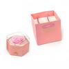 Elegant Hexagon Flower Jewelry Case Featuring Preserved Flowers Unique Gifts Accessory for Trendy Couples In Love