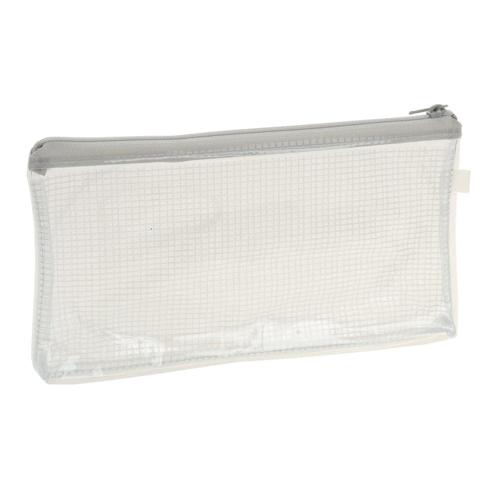 Пенал Kamio Japan Плоский Прозрачный Серый 201752