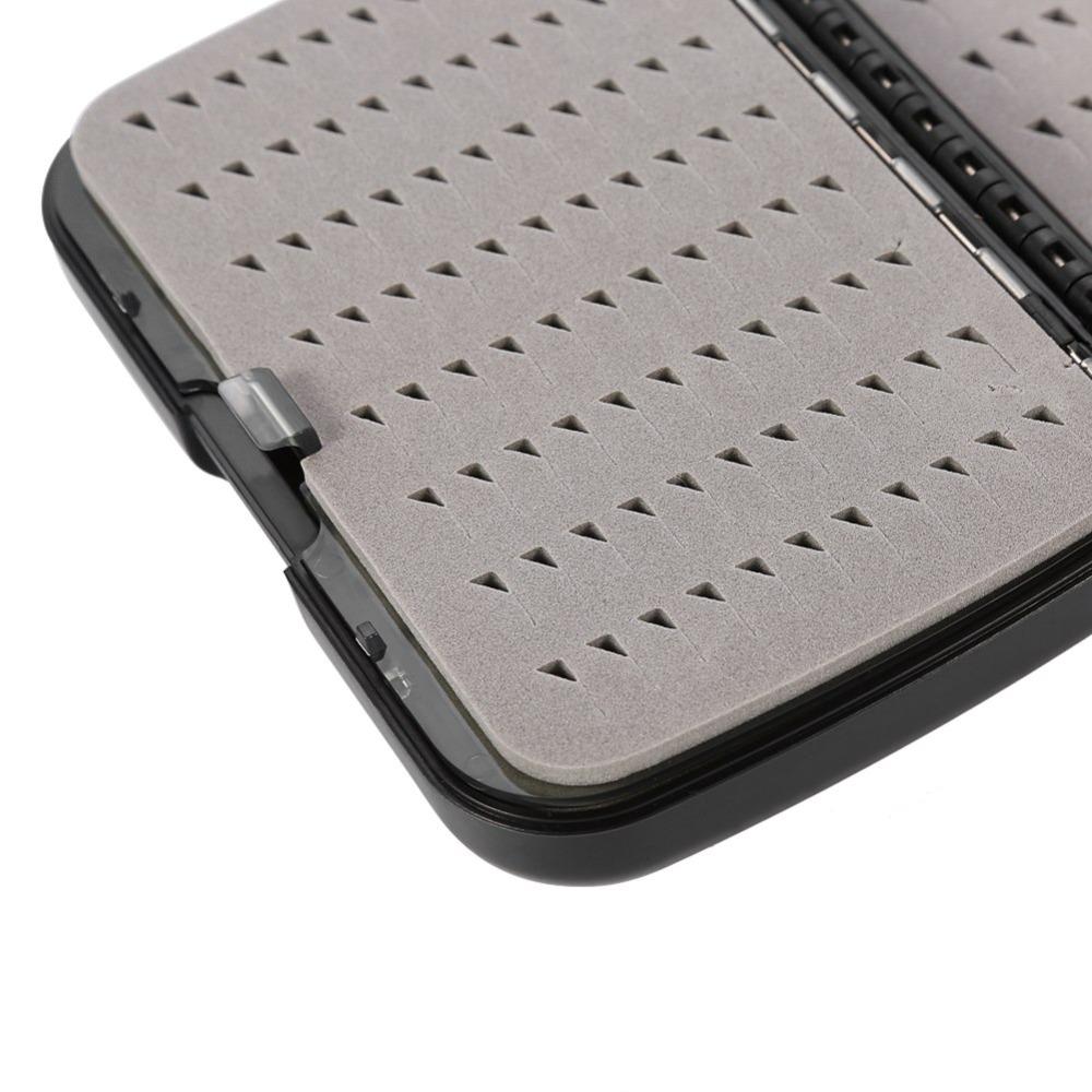 Double-Layer Fly Fishing Box Double Sided Bait Lure Box Durable Fishing Tackle Box  Fly Fishing