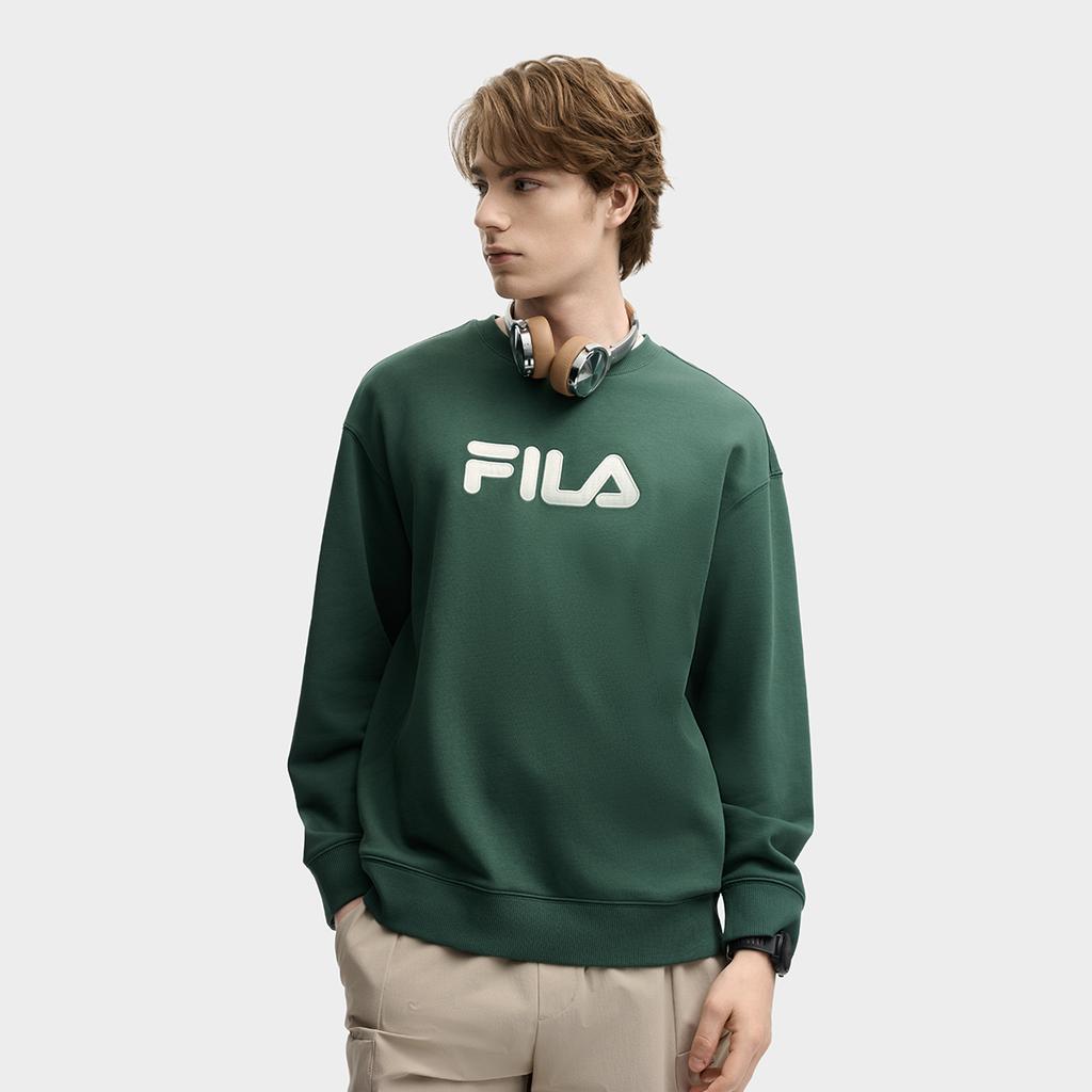 New FILA ORIGINALE Sweatshirt Unisex Wilderness Green F51U539205FGN