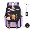 Kapibara fun peripheral printing new schoolbag cute cartoon primary and secondary school students spine backpack