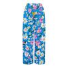 Women's Loose Casual Floral Print Wide Leg Pants With Elastic Waist Drawstring And Pocket Pants
