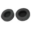 2PCS Black Noise Isolation Ear Cushions Leather Ear Covers Replacement Ear Pads  Audio Accessories
