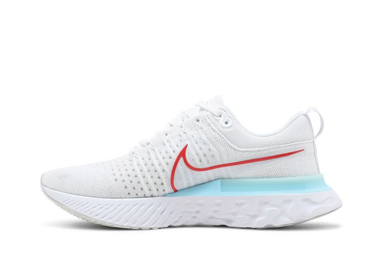 Nike React Infinity Run Flyknit 2 White Glacier Men's Sneakers