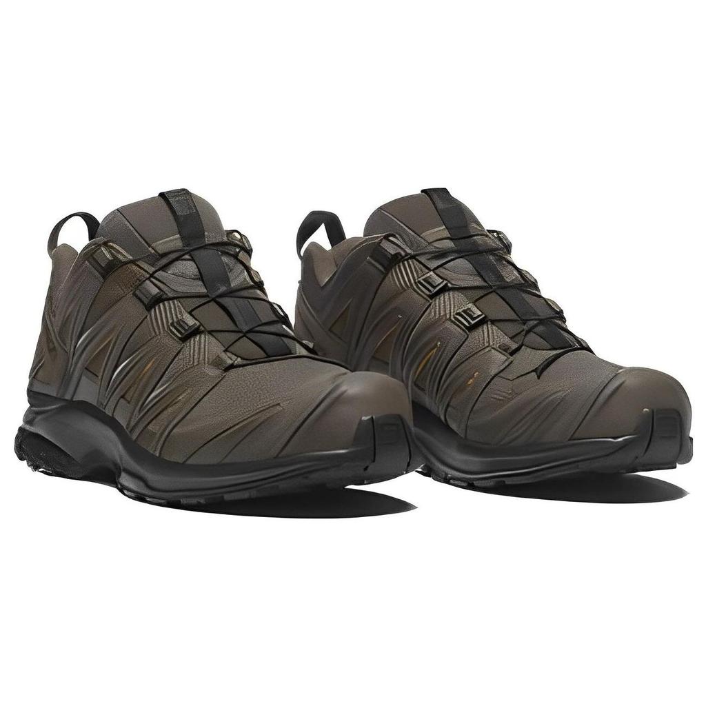 Salomon XA Pro 3D Professional Comfortable Non-Slip Wear-Resistant Breathable Low-Cut Hiking Shoes Unisex Hiking Shoes Brown 417559