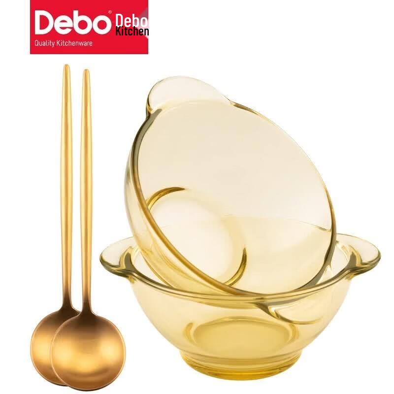 Debo DEP-830 Jill Straw Bowl & Spoon Set