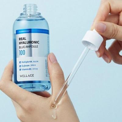 Prawdziwa niebieska ampułka z kwasem hialuronowym, 100 ml