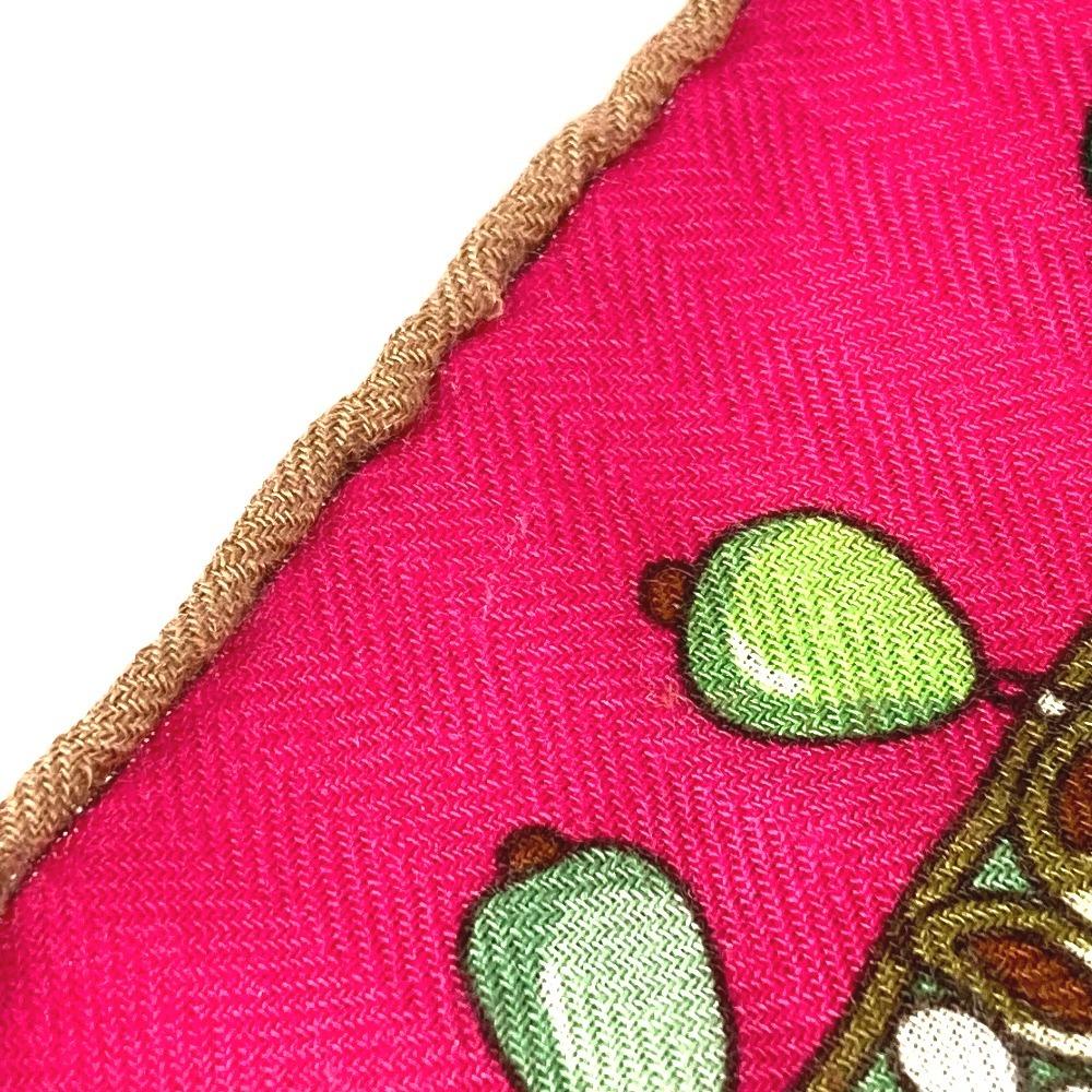 Hermes Maharaja's Jewelry Calle Jean 140 Large Format Shawl Stole / Shawl Scarf