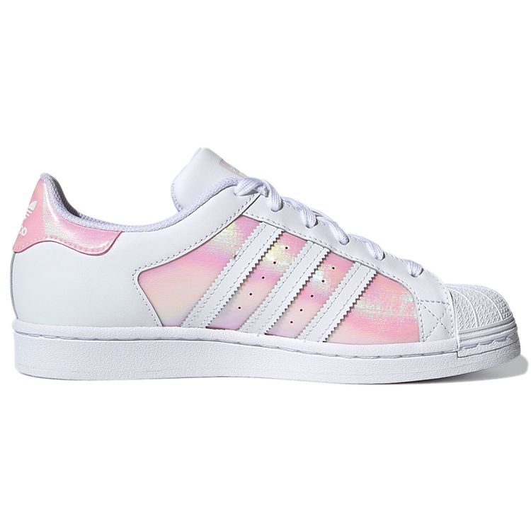 Adidas Superstar White Clear Pink Women Sneakers Cloud-White FX6042