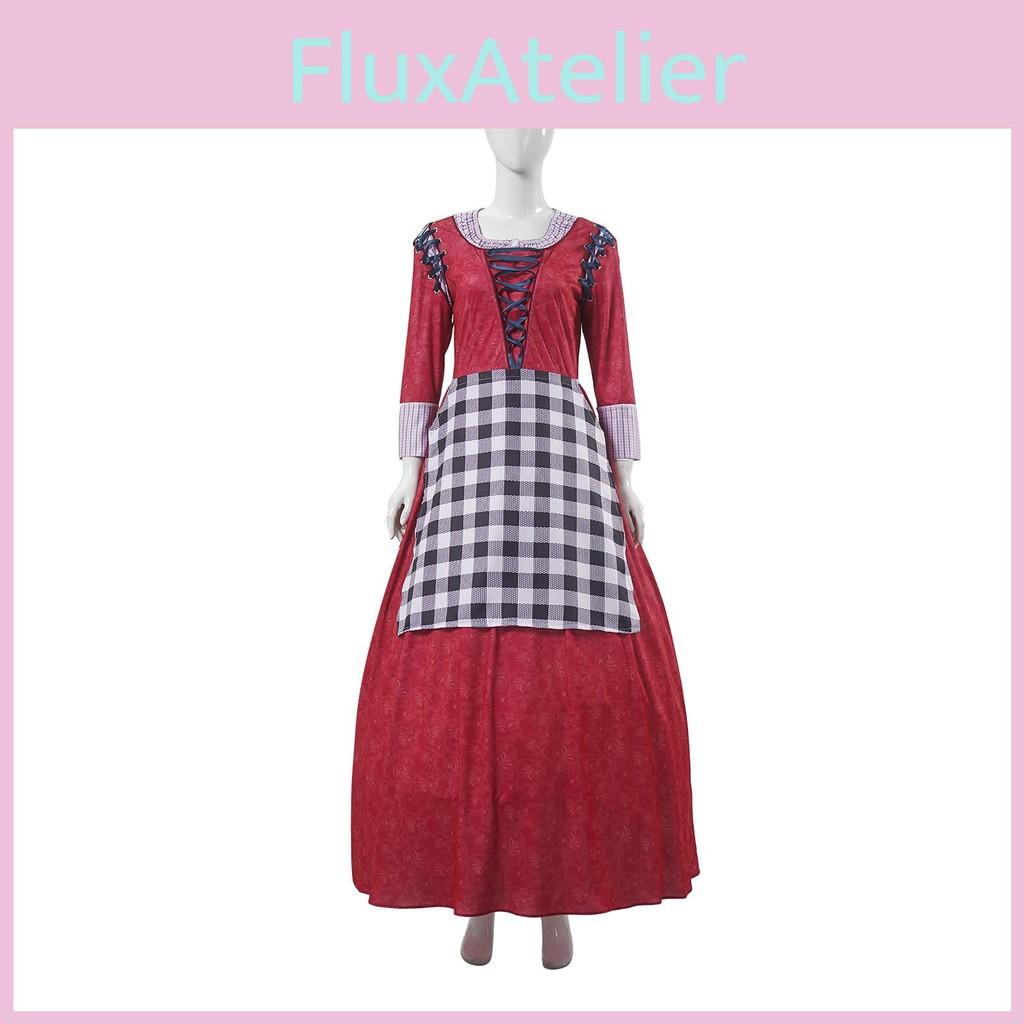 Snow Movie White Live Action Cosplay Red Dress Live Stage Costume Performance