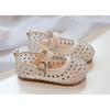 New Summer Kids' Hollow-Out Mesh Sandals - Korean-Style Breathable Low-Cut Mary Jane Shoes for Girls