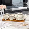 Prosperous Flower Automatic Teapot Gift Set