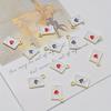 20Pcs Enamel Coffee Cup Charms Gold Plated Cartoon Pin Coffee Life Lovers Pendants For Making Jewelry Creative Gift