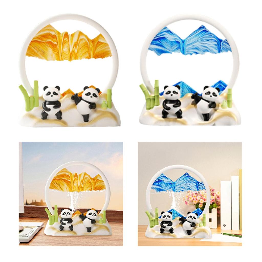 Moving Sand Art Picture Decorative Crafts 3D Dynamic Sand Art Liquid Motion