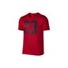 Digital Print Crew Neck Short Sleeve T-Shirt Men Tops Red 908012-687