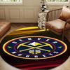 Denver Basketball Team Round Mat, Anti-slip Circle Carpet Chair Rug For livingroom,Bedroom, Doormat Home Decor Gift Christmas Gifts