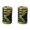Rupee Candle Hecate Jyotish Mystic Mall Decorative Soy Blend Wax Candle