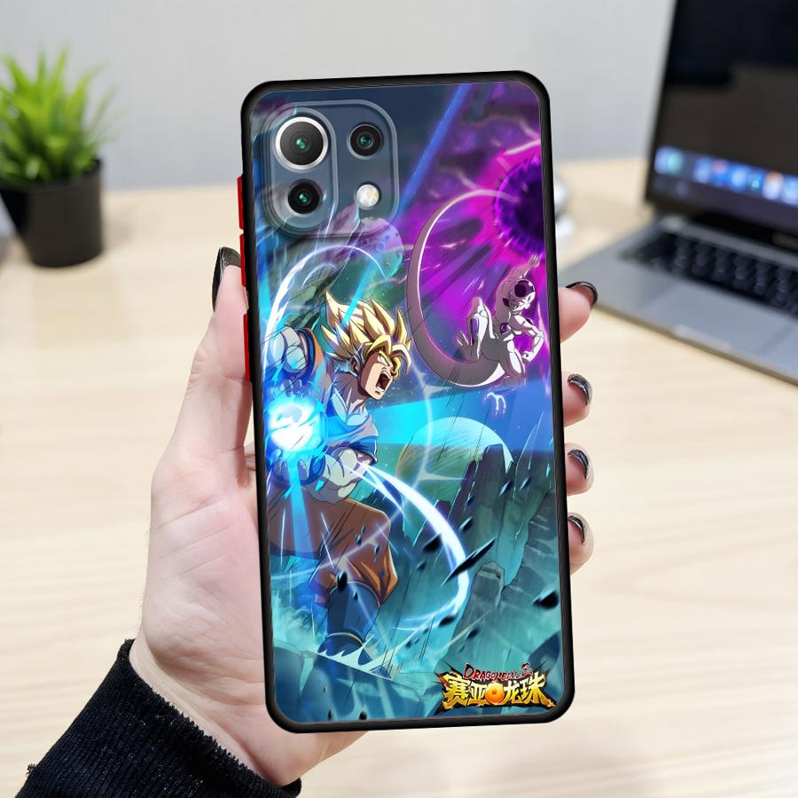 

Чехол для Xiaomi Mi 11T 14 13 Pro 12T 13 11 Lite 10T 12x Задняя крышка телефона Dragon Ball Дерзкий Гоку Xiaomi 13