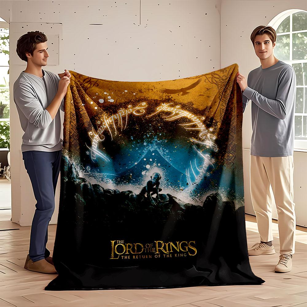 Lord of the Rings Blanket for All Seasons Blanket Lunch Break Throw Gift