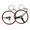 Nardi Key Chain One Size Black Spoke, Black