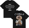 Singer Camilo Tribu Album Tour Graphic Tshirt Unisex Clothing Cotton Short Sleeve Top Fashion Hip Hop Hipster Pop Music Streetwear