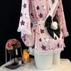 set Japanese sexy costume apron rabbit style Pink rabbit pattern Open front design One size fits most Adult lingerie for photoshoots costume Japanese