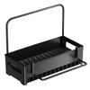 Multi-Functional Kitchen Sink Drain Rack Organizer Detachable Tray for Sponge, Dishcloths & Cleaning Brushes Storage