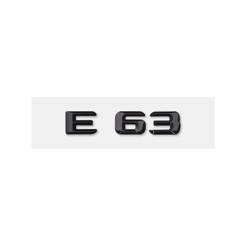 E43 E55 E63 E180 E200L E220 E250 E260 E280 E300LE350 E400L E500 550 Logo Car Sticker for Mercedes Benz E Class Rear Trunk Label