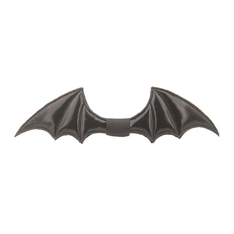 Unisex Halloween Bowtie with Adjustable Strap Batwing Necktie Cosplay Costume