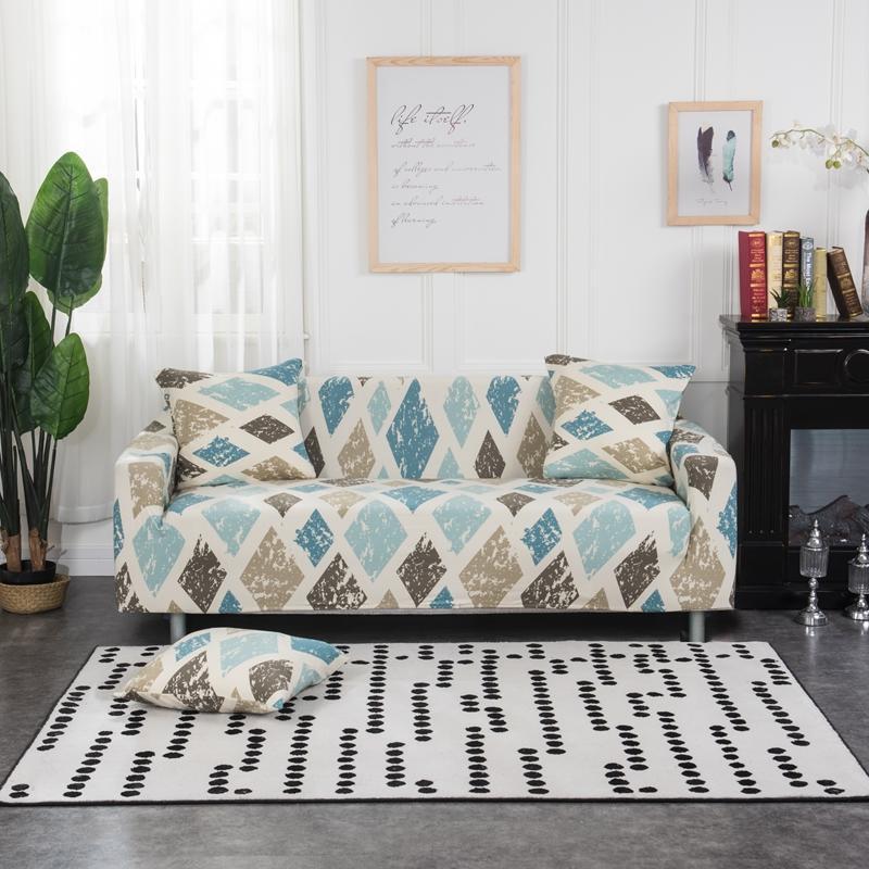 Four Seasons Elastic Tight All-Inclusive Full Cover Fabric Sofa Cover All-Inclusive Sofa Cushion Sofa Cover Towel